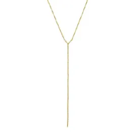 COLAR GRAVATINHA PATRICIA 40CM BANHADO A OURO