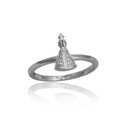 ANEL DE NOSSA SENHORA CRAVEJADO - RÓDIO BRANCO - 17