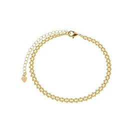PULSEIRA MALHA CIRIANE BANHADA A OURO