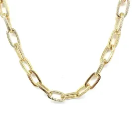 COLAR CHOKER ELOS CRAQUELADO - AMANDA