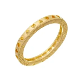 ANEL AMOUR BANHADO A OURO - 14