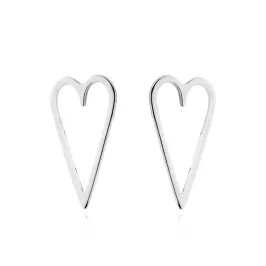 BRINCO CORAÇÃO GRANDE VAZADO - RÓDIO BRANCO