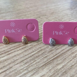 BRINCO GOTA PEQUENA CRAVEJADO - LIA
