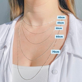 CORRENTE DE 35 CM + 5 CM DE EXTENSOR