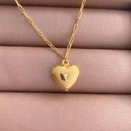 PULSEIRA CORAÇÃO LISO DUPLO 45CM