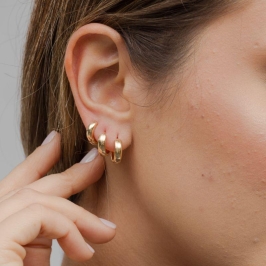 BRINCO TRIO DE ARGOLAS LISAS - PRIME