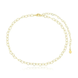 COLAR CHOCKER ELOS DE CORAÇÃO - PRIME