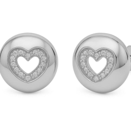 BRINCO REDONDO COM CORAÇÃO CRAVEJADO