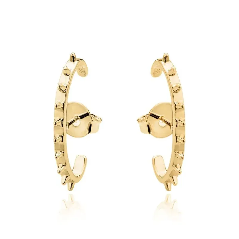 BRINCO EAR HOOK SPIKES - OURO