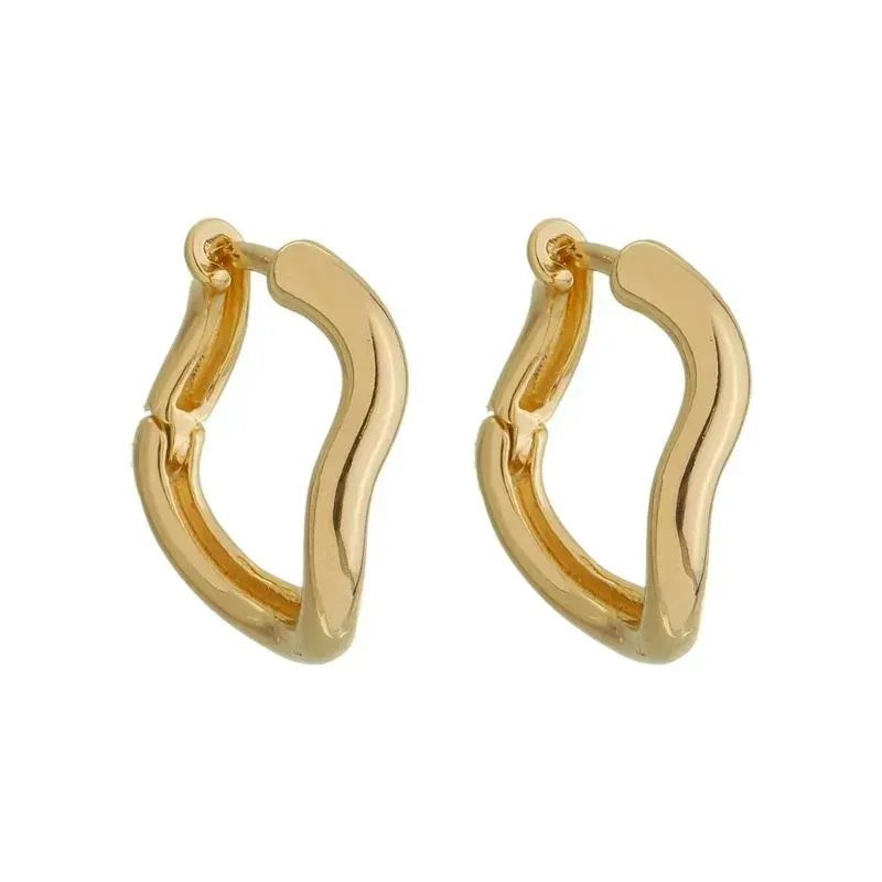 BRINCO ARGOLA SILVIA BANHADO A OURO