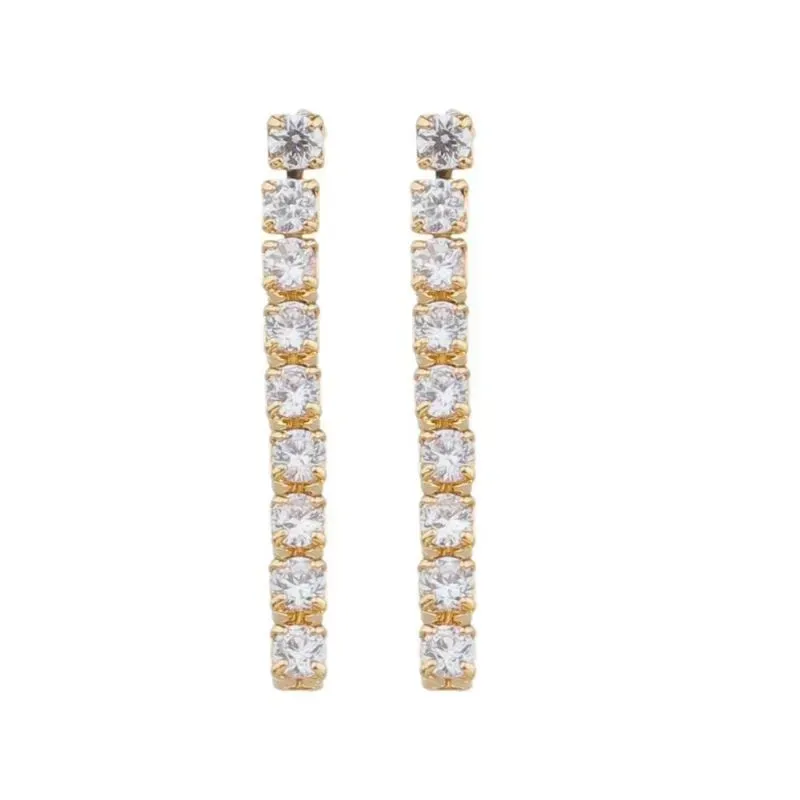 BRINCO RIVIERA CRISTAL GRANDE BANHADO A OURO