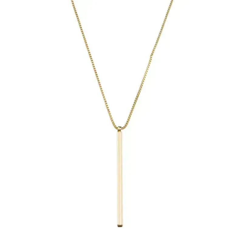 COLAR BASTÃO BANHADO A OURO