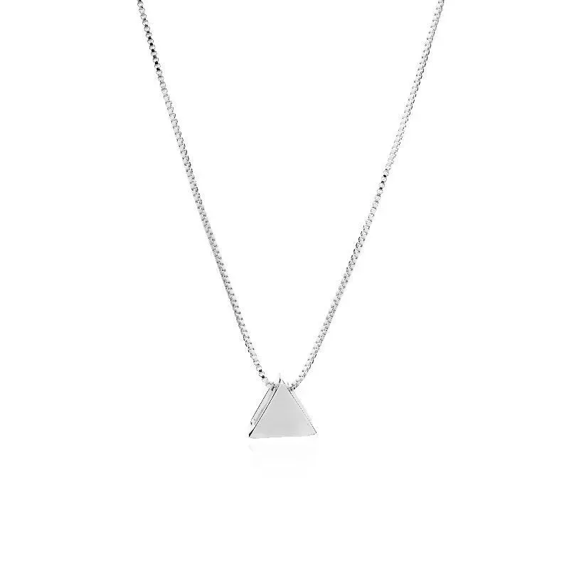 COLAR TRIÂNGULO 40 CM - RÓDIO BRANCO