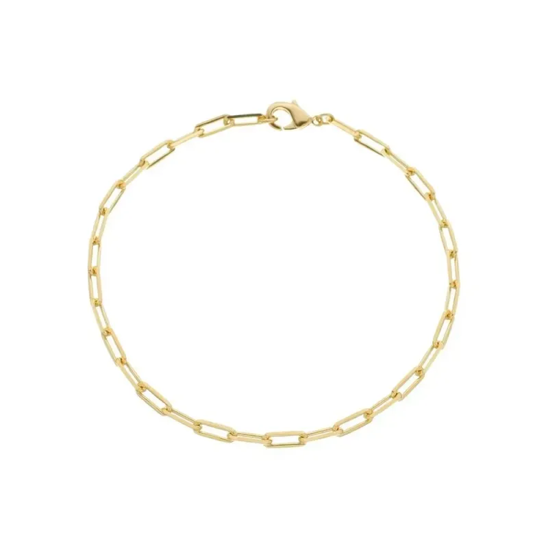 PULSEIRA DE ELOS ANA PAULA BANHADA A OURO