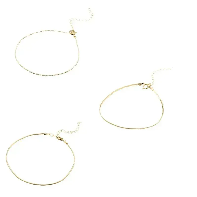 PULSEIRA TRIO MALHAS FINAS - OURO