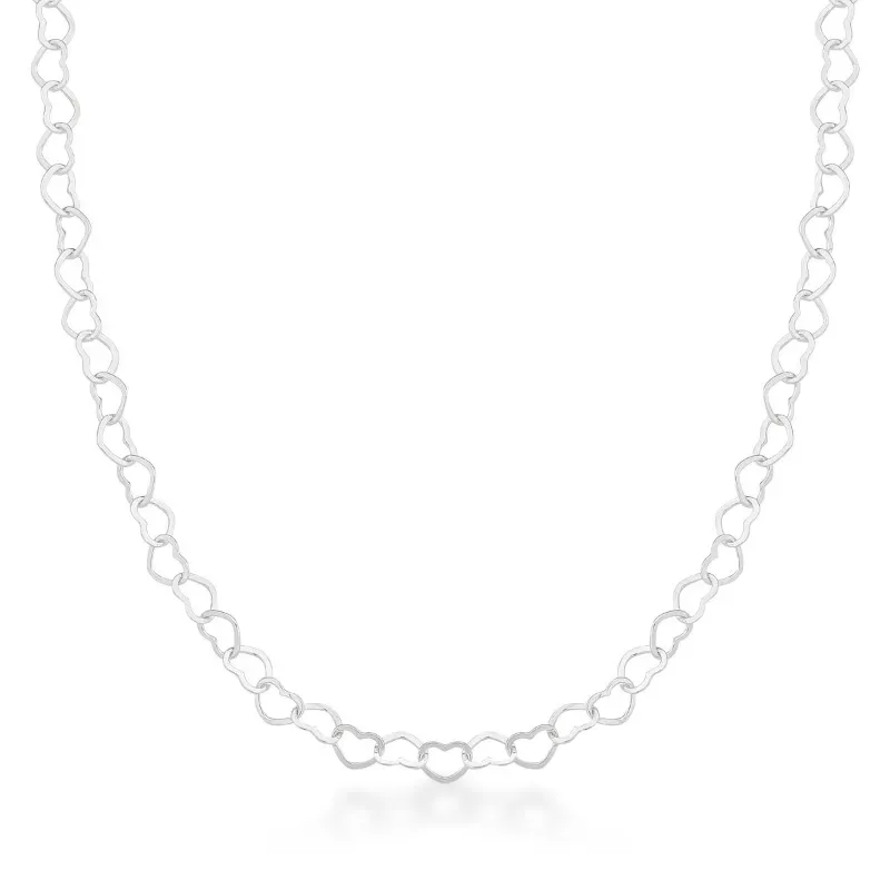 COLAR CHOCKER ELOS DE CORAÇÃO