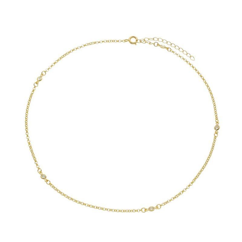 COLAR CHOKER PONTOS DE LUZ LAIS