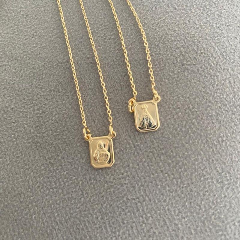 COLAR ESCAPULÁRIO NOSSA SENHORA APARECIDA 60CM