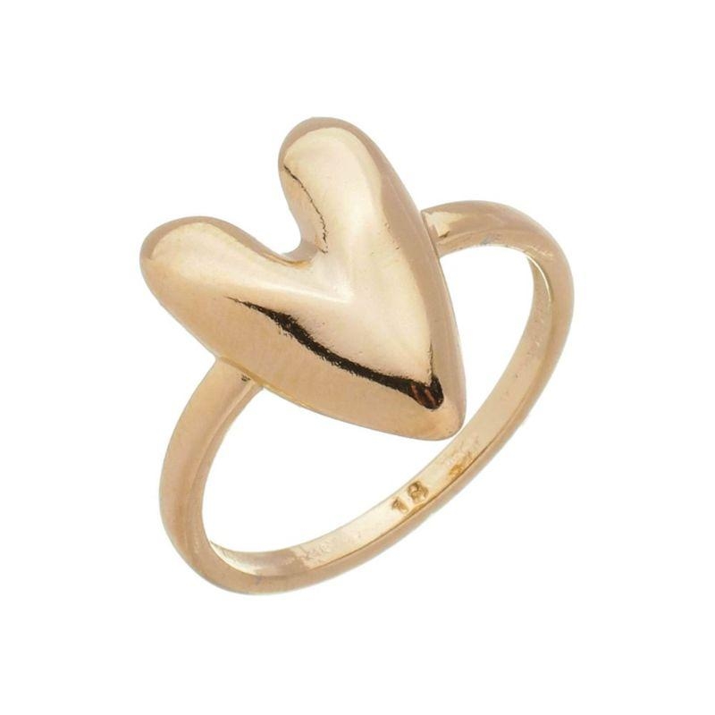 ANEL CORAÇÃO GRANDE LISO