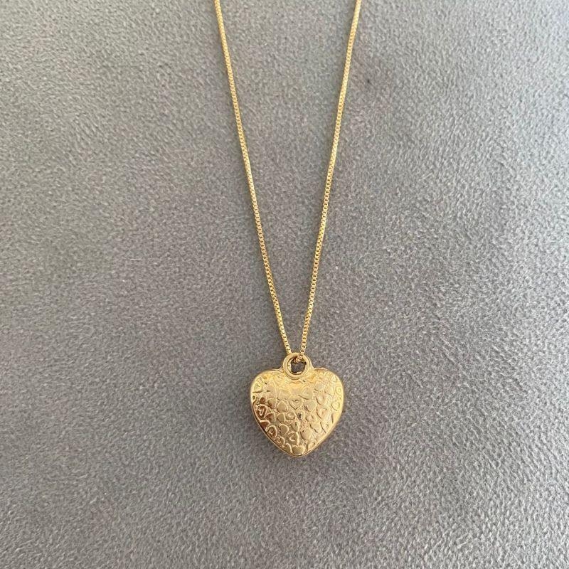 COLAR ELOS CORAÇÃO GRANDE