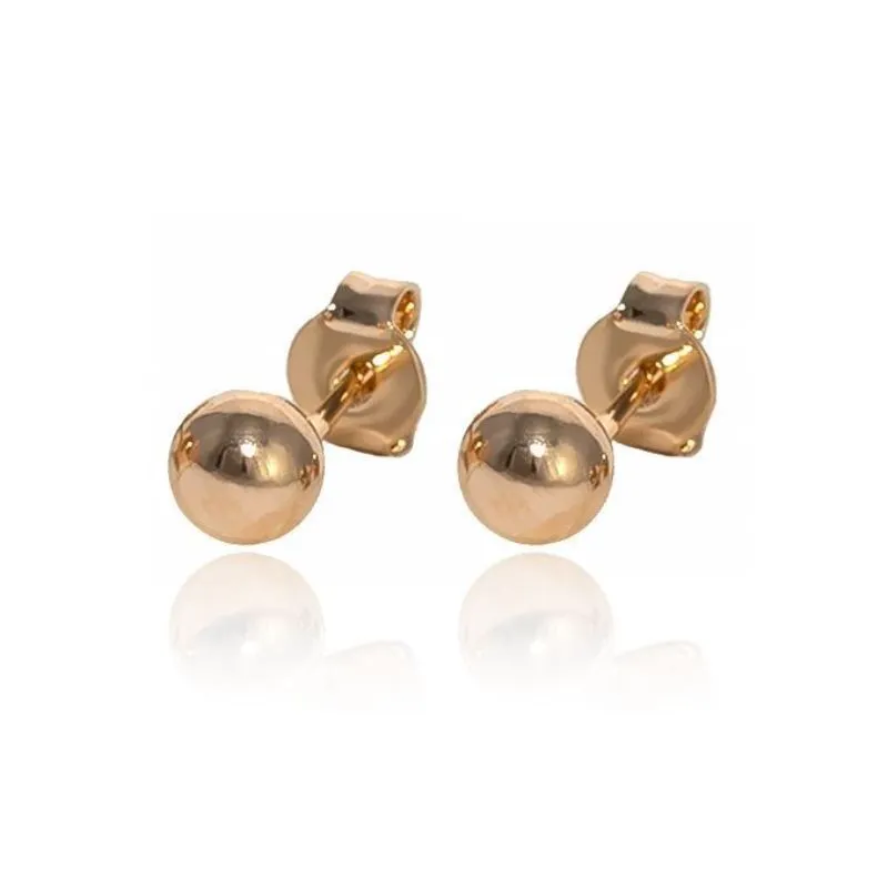 BRINCO DE BOLAS LISAS MÉDIO - OURO