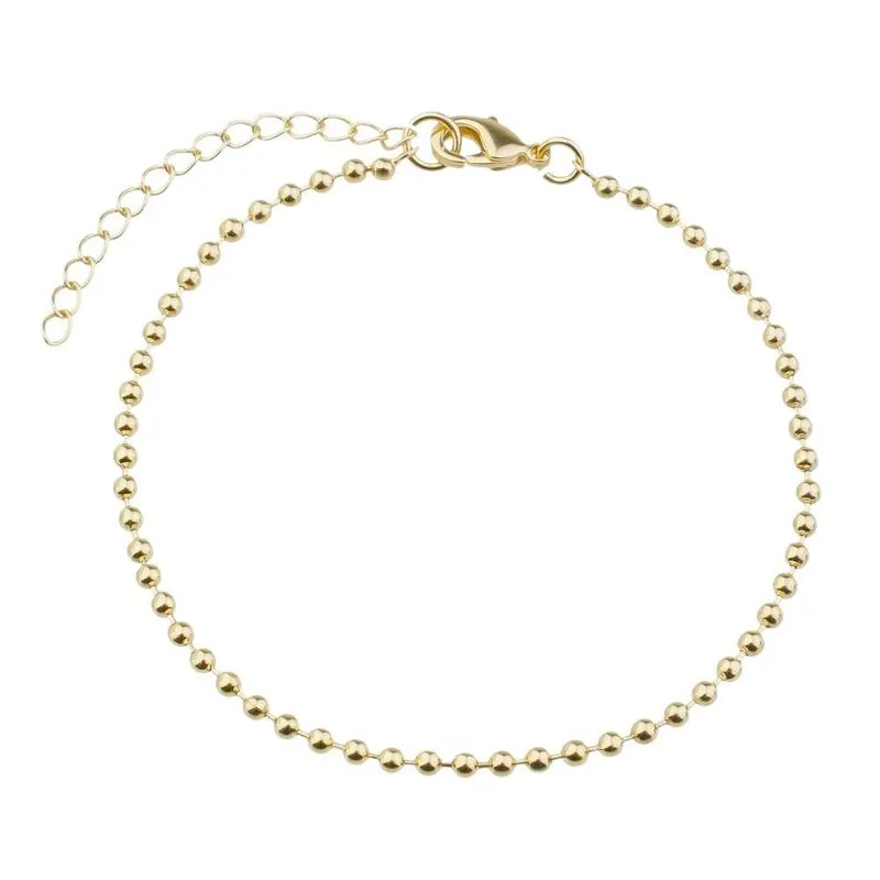 PULSEIRA BOLINHAS BANHADA A OURO