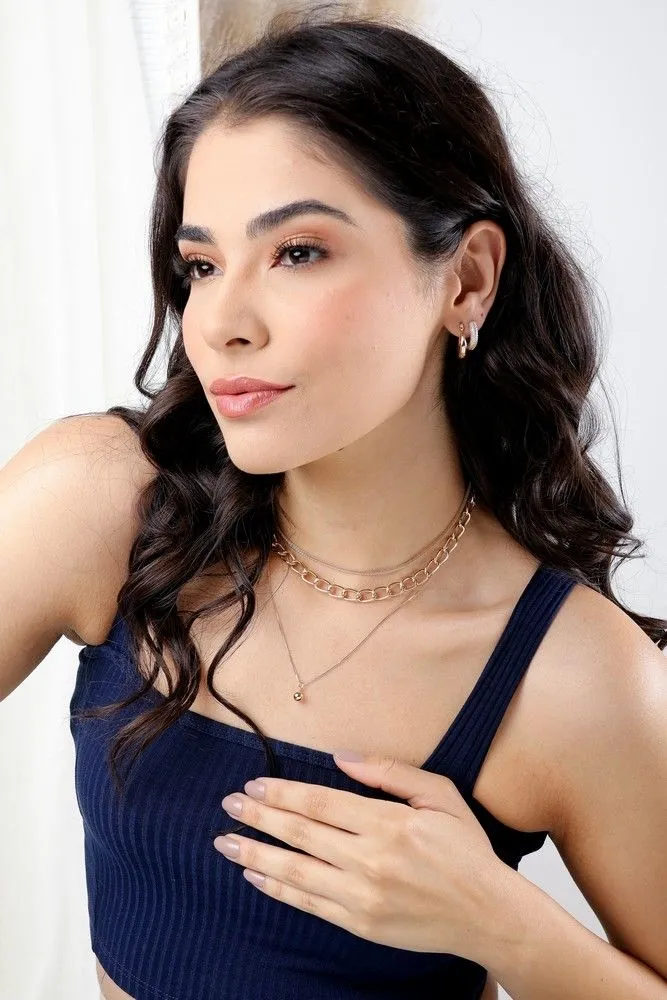 BRINCO ARGOLA LISA CINTIA BANHADO A OURO