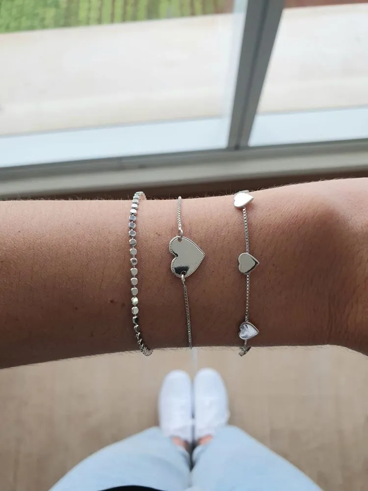 PULSEIRA ELOS DE BOLINHAS  - RÓDIO BRANCO