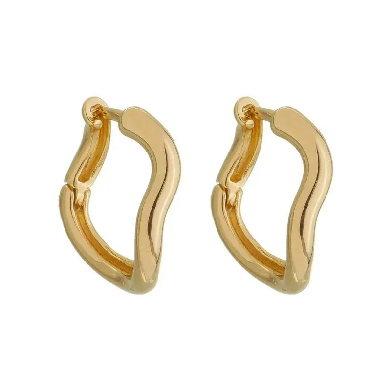 BRINCO ARGOLA SILVIA BANHADO A OURO