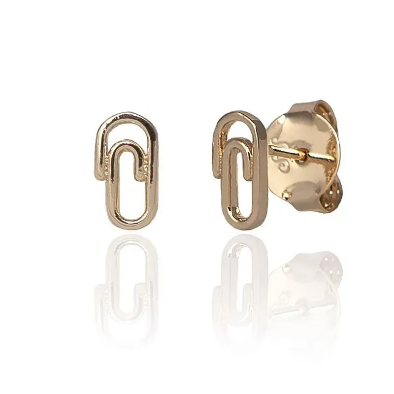 BRINCO DE CLIPS PEQUENO -  OURO