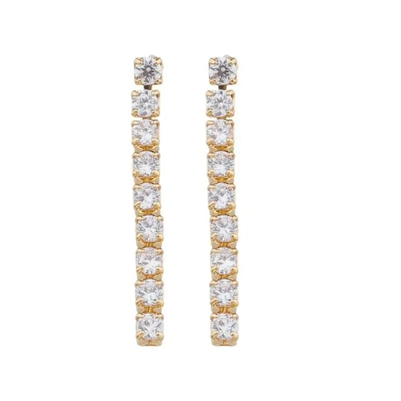 BRINCO RIVIERA CRISTAL GRANDE BANHADO A OURO