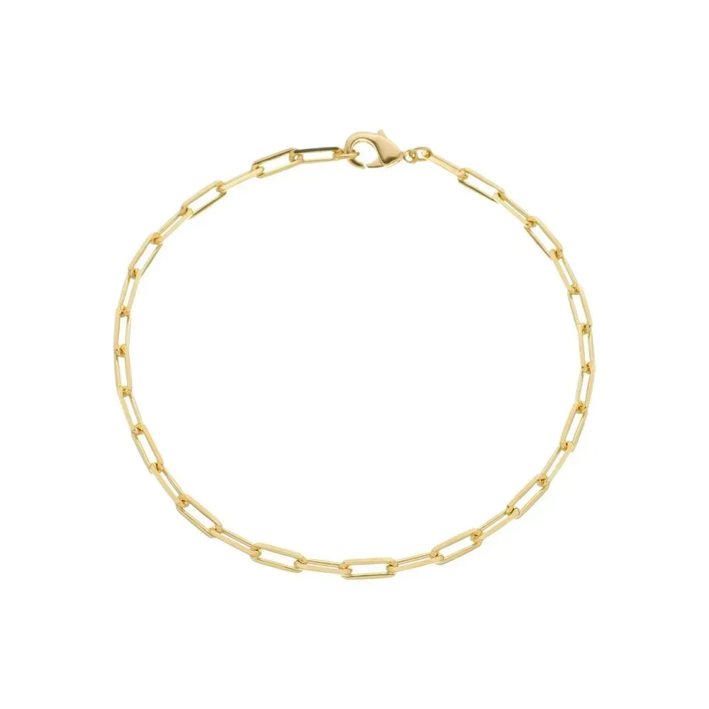 PULSEIRA DE ELOS ANA PAULA BANHADA A OURO