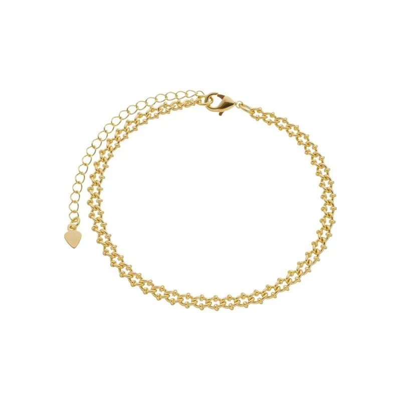 PULSEIRA MALHA CIRIANE BANHADA A OURO