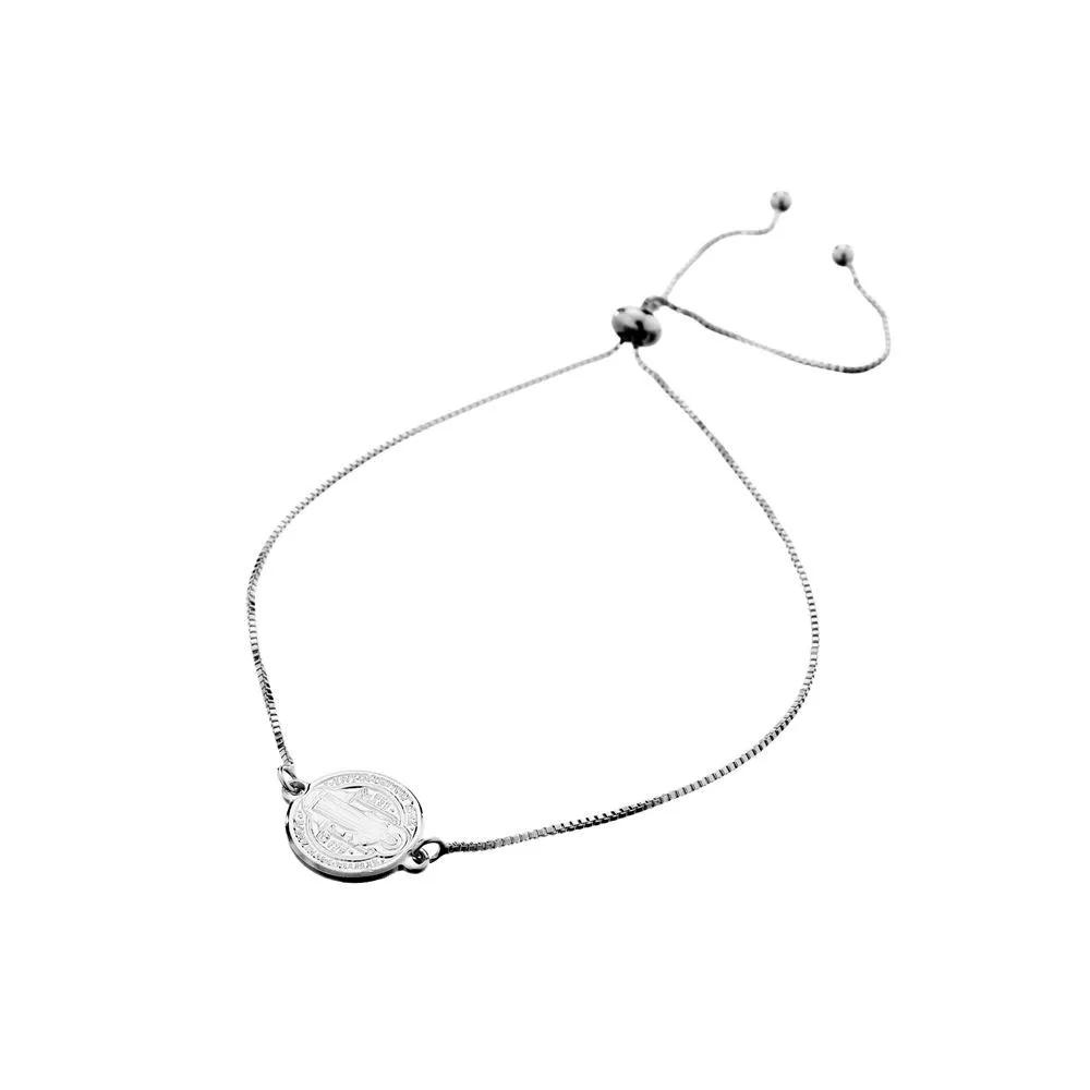 PULSEIRA SÃO BENTO COM FECHO REGULÁVEL - RÓDIO BRANCO