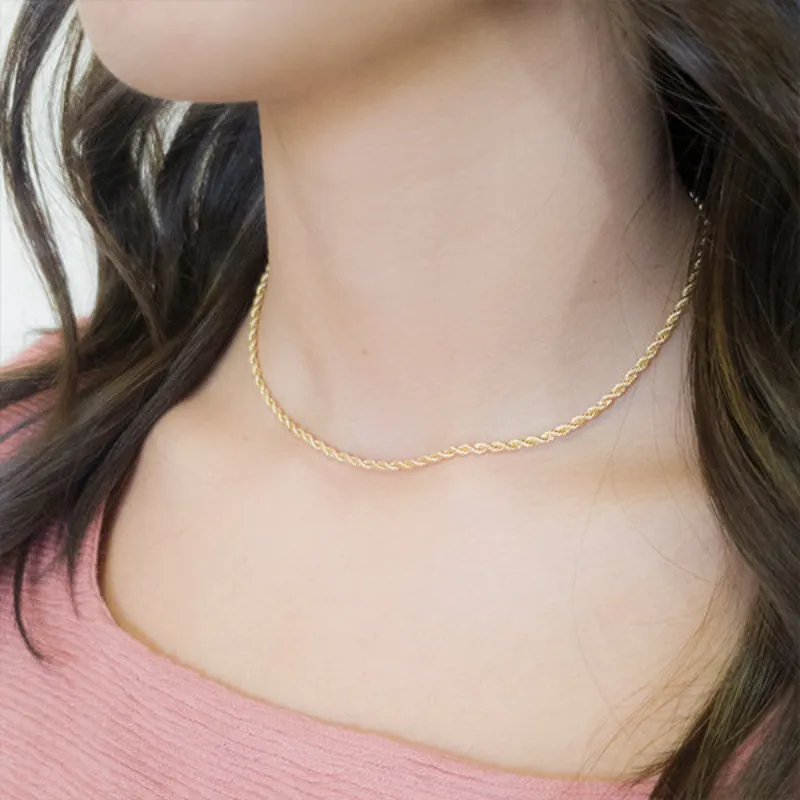 COLAR CHOKER CORDÃO BAIANO 30CM