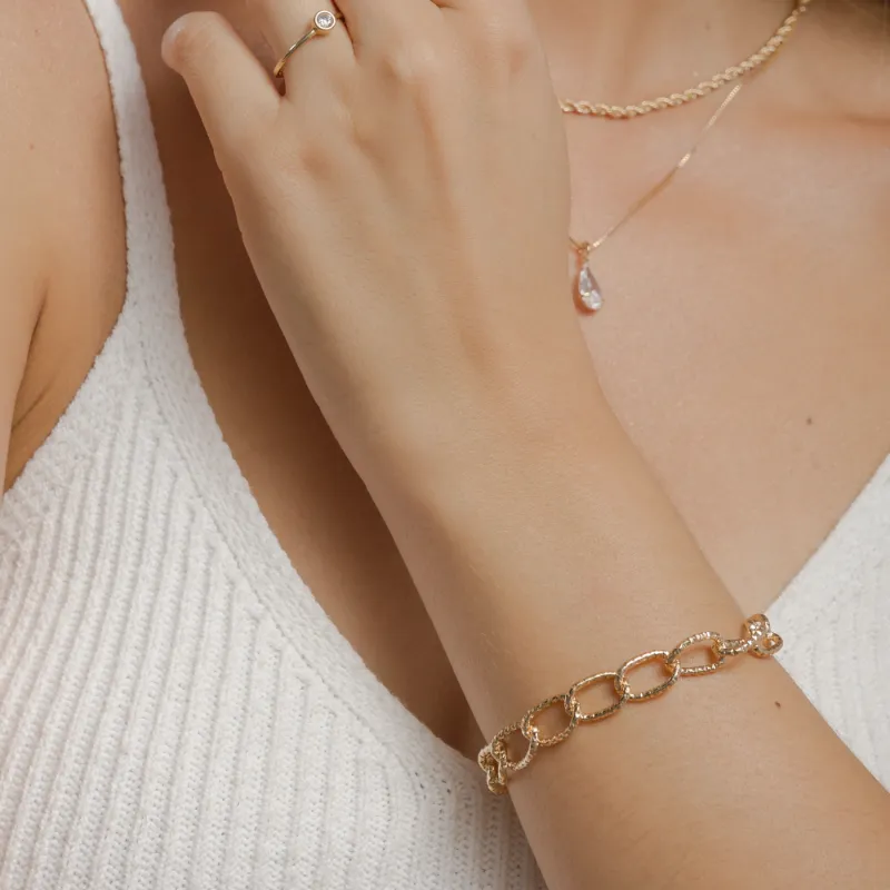 PULSEIRA DE ELOS DETALHADOS  - LILIANE