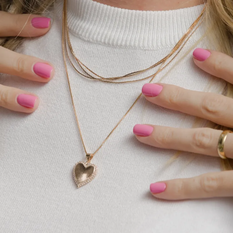 COLAR CHOKER MALHA TRIPLA - PATRICIA