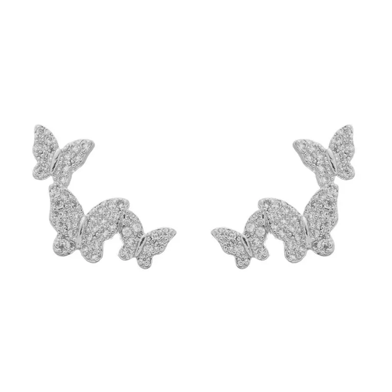 BRINCO EAR CUFF DE BORBOLETAS