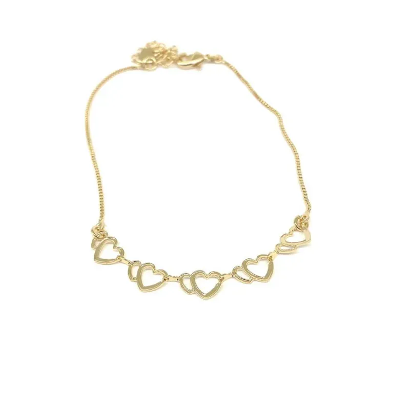 PULSEIRA DOIS CORAÇÕES - BÁRBARA