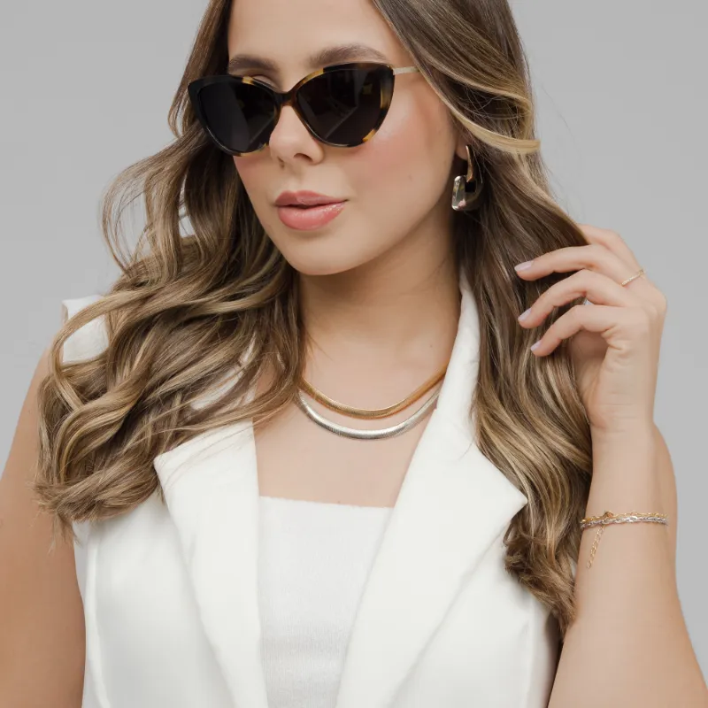 COLAR CHOKER MALHA GROSSA - AMY