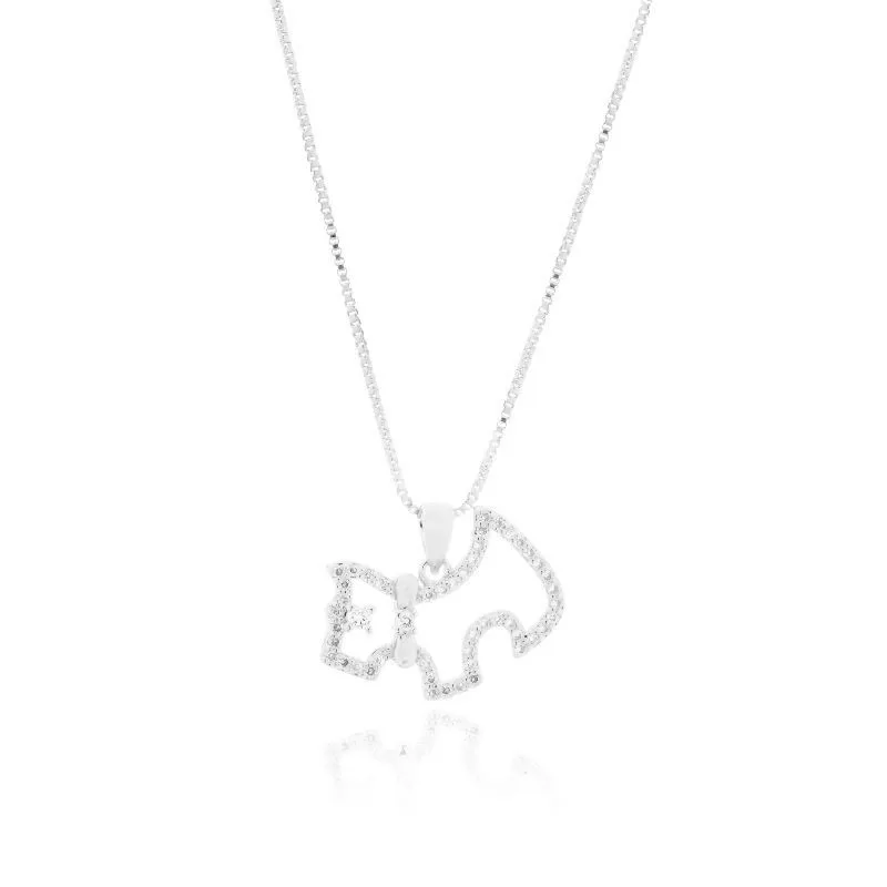 COLAR DE CACHORRO CRAVEJADO - RÓDIO BRANCO