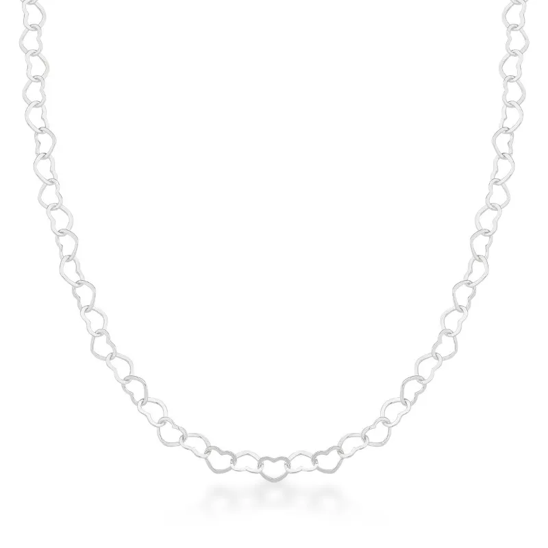 COLAR CHOCKER ELOS DE CORAÇÃO