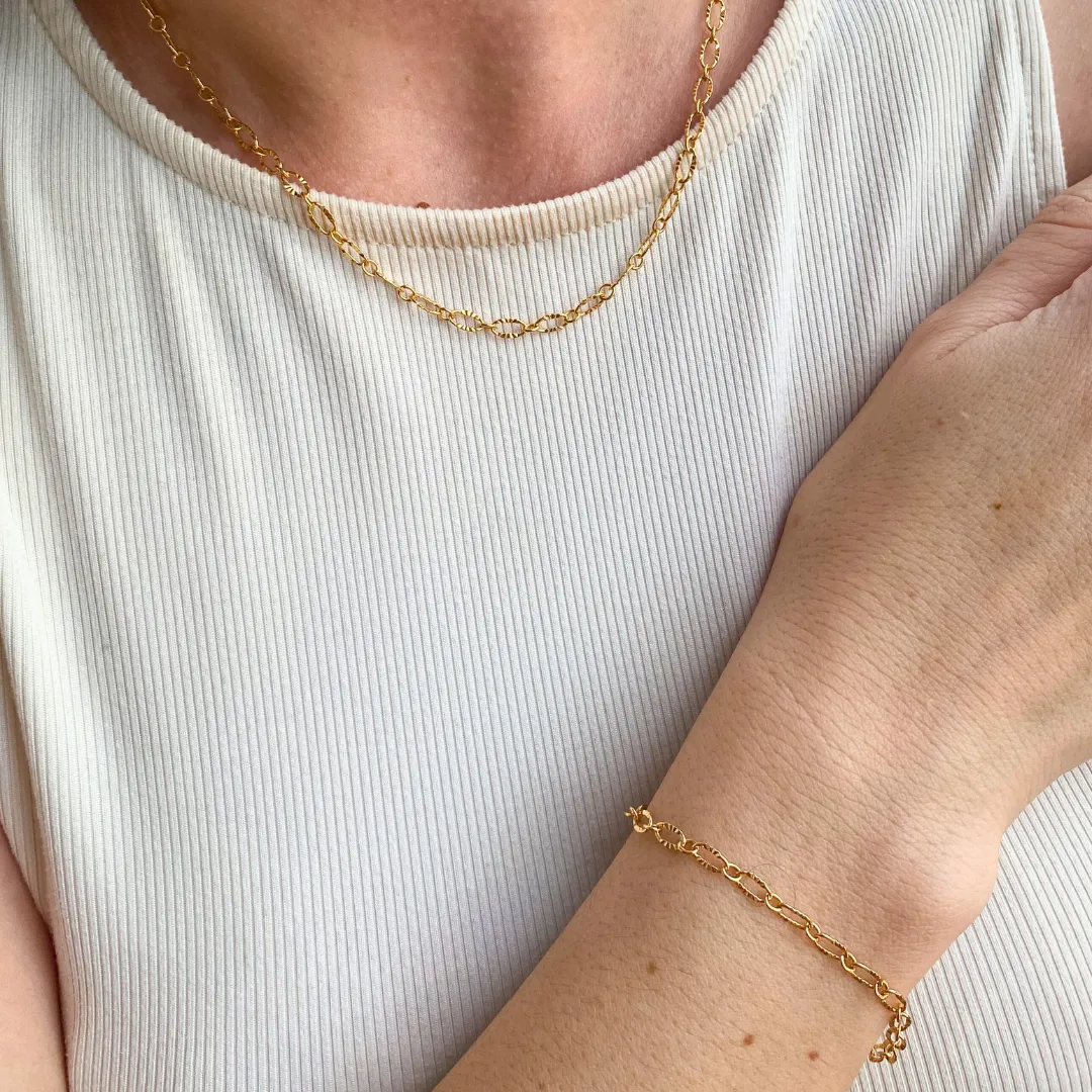 COLAR CHOKER CRAQUELADO