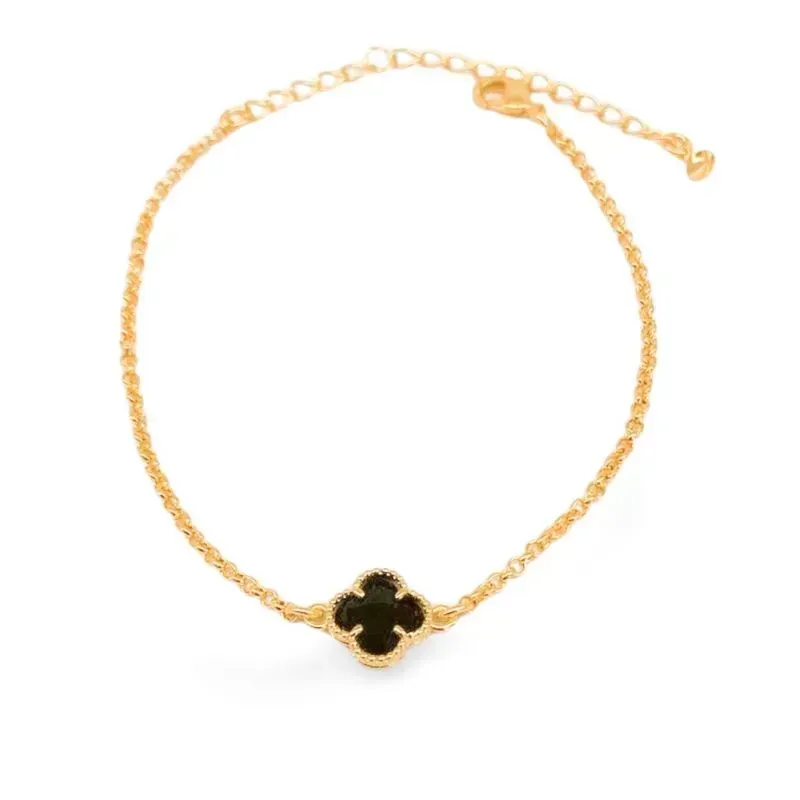 PULSEIRA TREVO PRETO DELICADO  - VIRGINIA