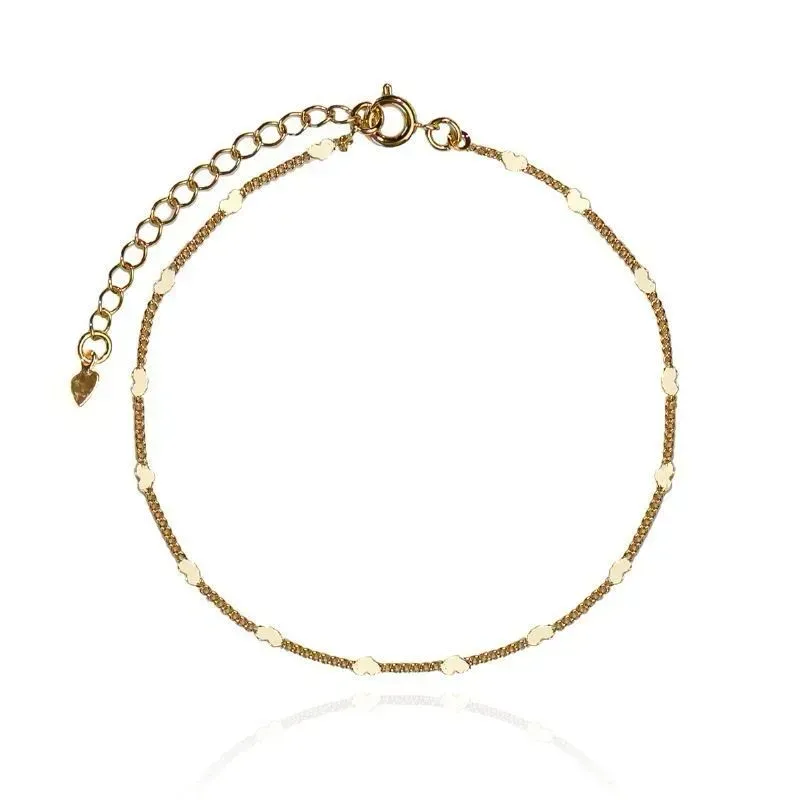 PULSEIRA CORAÇÃO BANHADA
