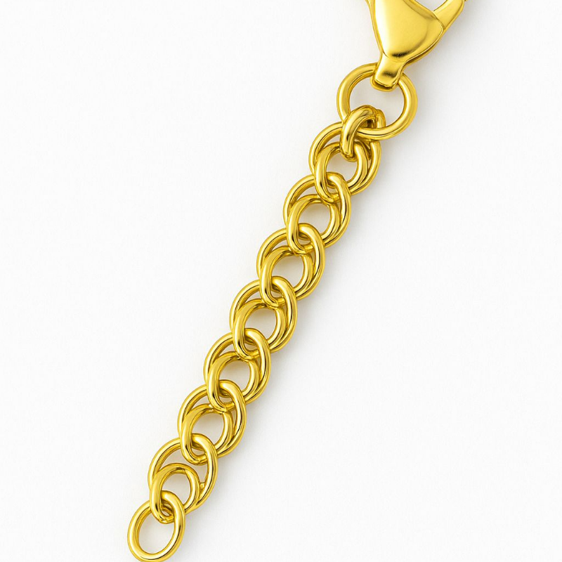PULSEIRA ELOS DUPLOS DELICADO - FRANCISCA