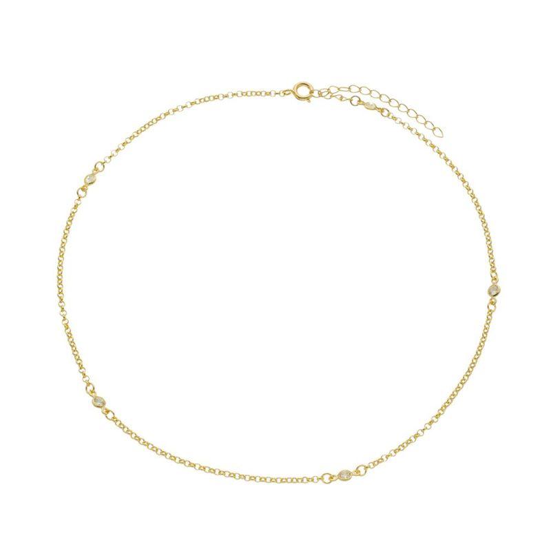COLAR CHOKER PONTOS DE LUZ LAIS