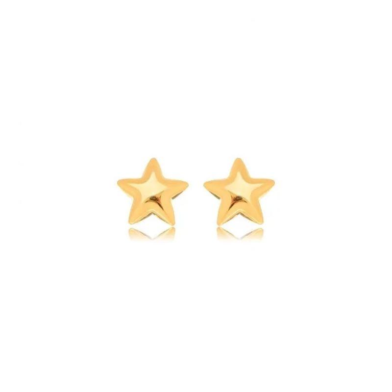 BRINCO ESTRELA PEQUENO LISO