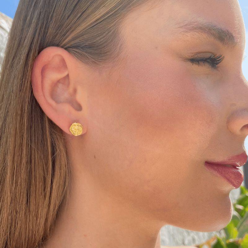 BRINCO DE ROSA LISO - JARDIM SECRETO