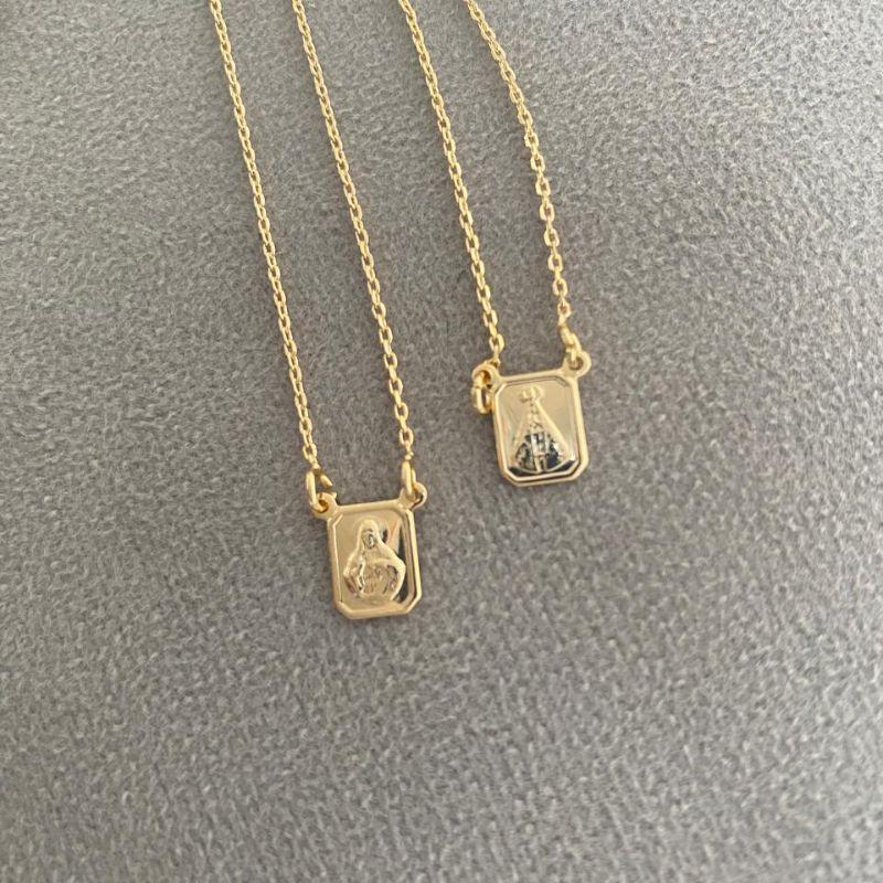 COLAR ESCAPULÁRIO NOSSA SENHORA APARECIDA 60CM